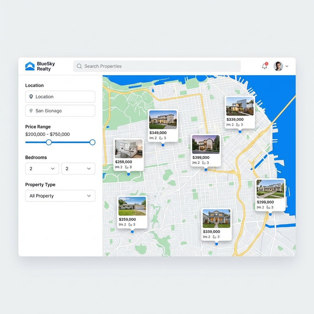 Real Estate Listing Portal